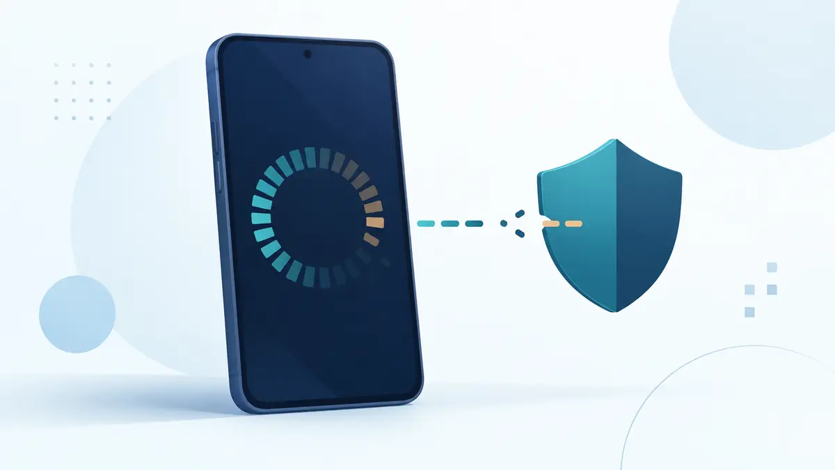 Smartphone with an ending update cycle and security shield