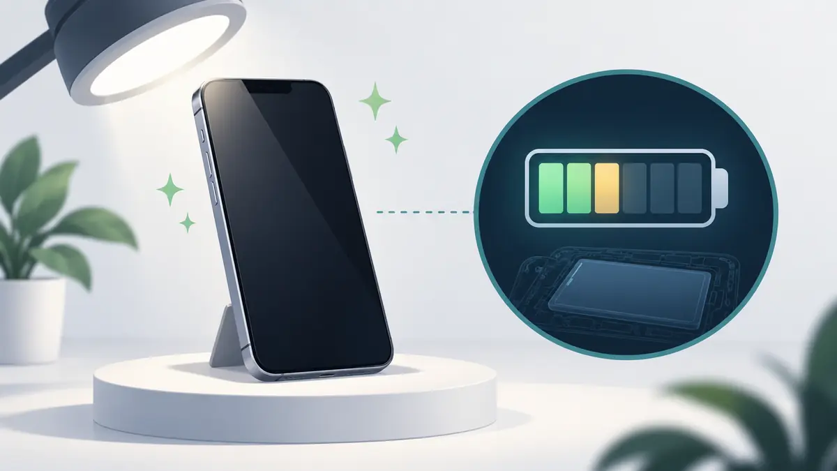 Refurbished phone cosmetic condition separated from battery health